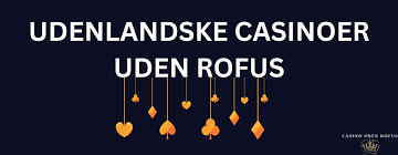 Online Casinoer uden Dansk Licens Find De Bedste Muligheder