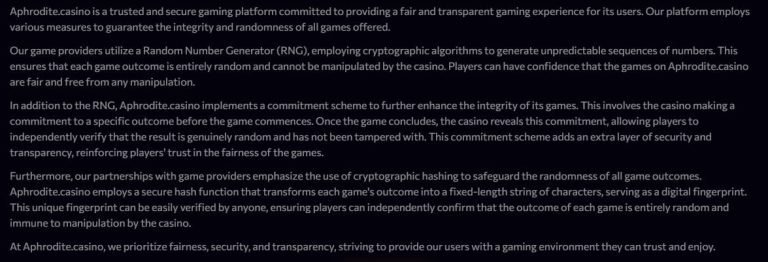 France - aphrodite casino bonus